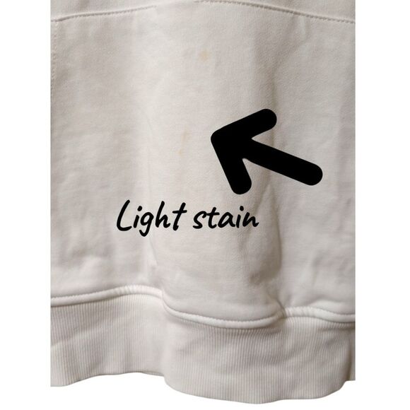 RARE ​Dior x Kaws Embroidered Floral Pullover Hoodie Medium -White - Picture 5 of 6